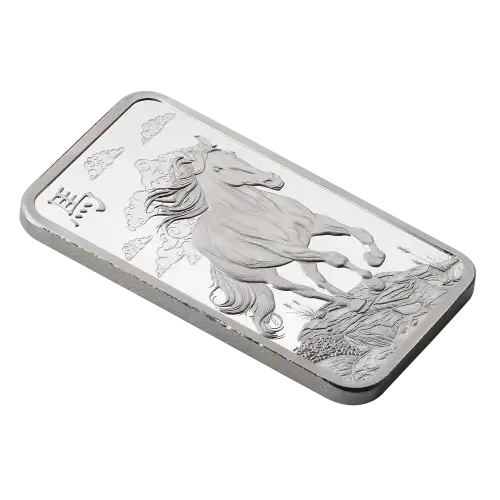 1oz PAMP Silver Bar - Year of The Horse (3)