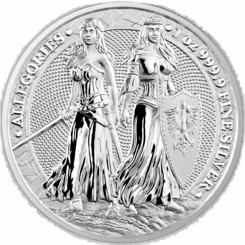 2022 1 oz Silver Allegories Germania and Polonia (2)