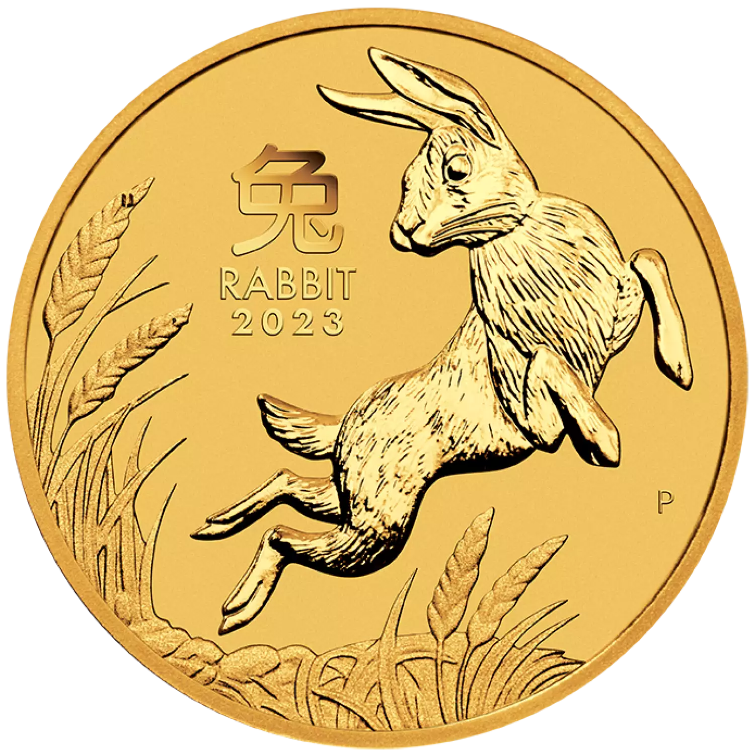 2023 2oz Australian Perth Mint Gold Lunar III: Year of the Rabbit (2)
