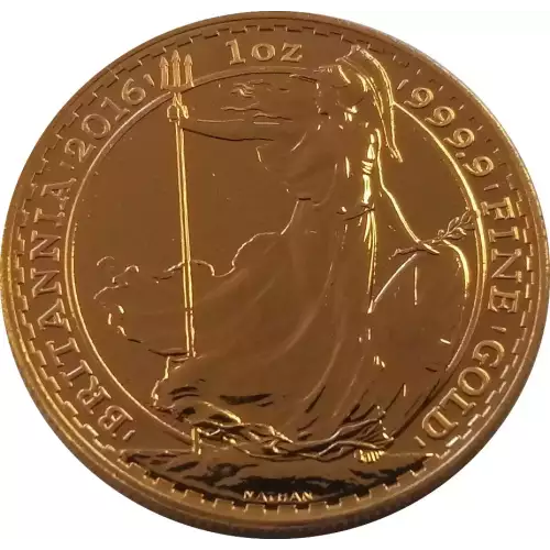 Any Year 1oz British Gold Britannia - 9999 (2013-present)