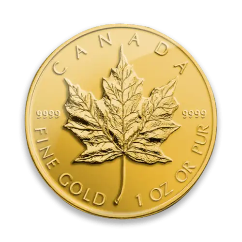 Any Year  - 1oz Canadian Gold Maple Leaf- 9999