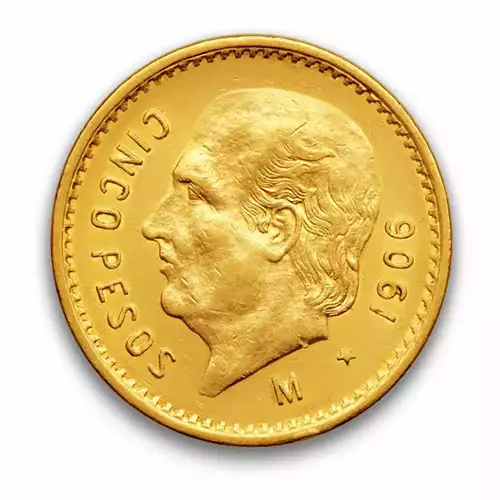 Mexico 5 Peso Gold Coin 